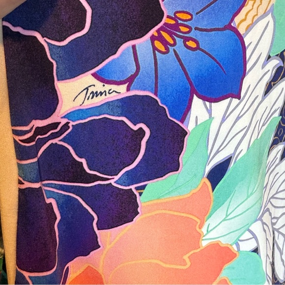 Trina Turk Multicolor Floral Top - Picture 7 of 9